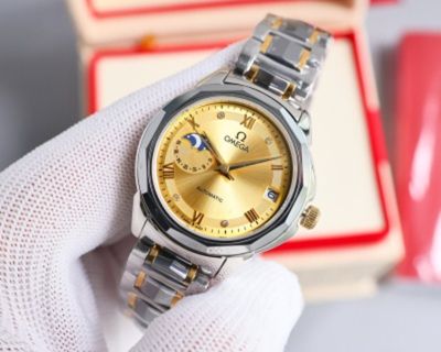 Swiss 42mm OMEGA Replica Men Solid Stainless Steel 316L 42mm Watch